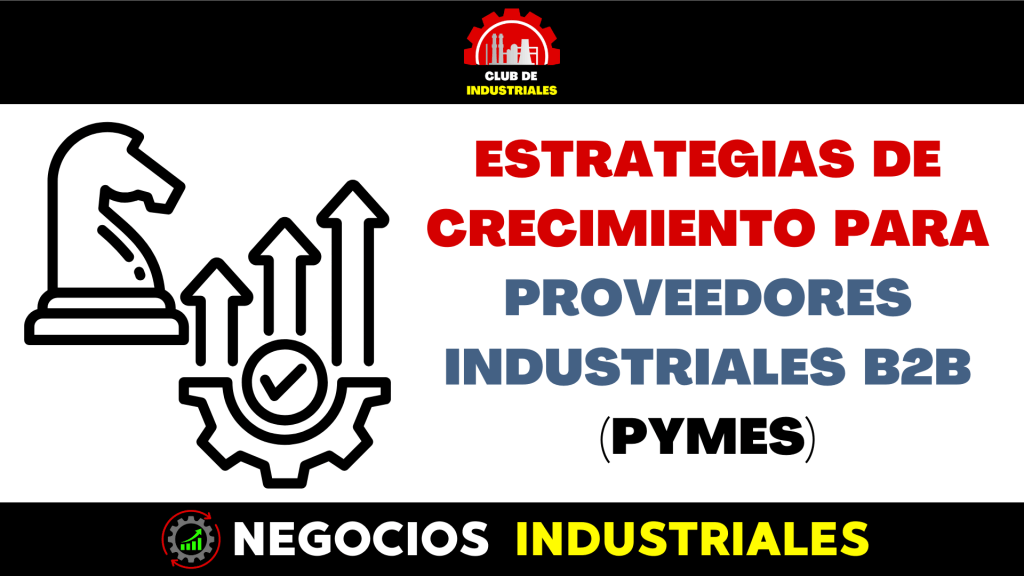 Estrategias de Crecimiento para Proveedores Industriales B2B (PYMEs) en Entornos Cambiantes.